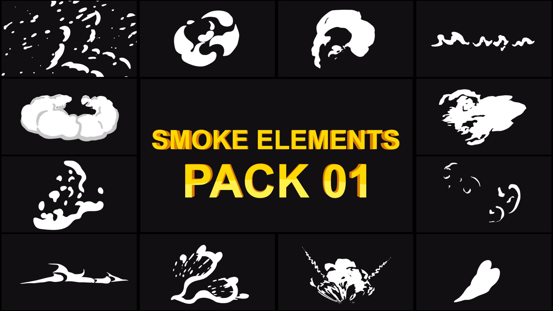 Smoke Elements Pack 01